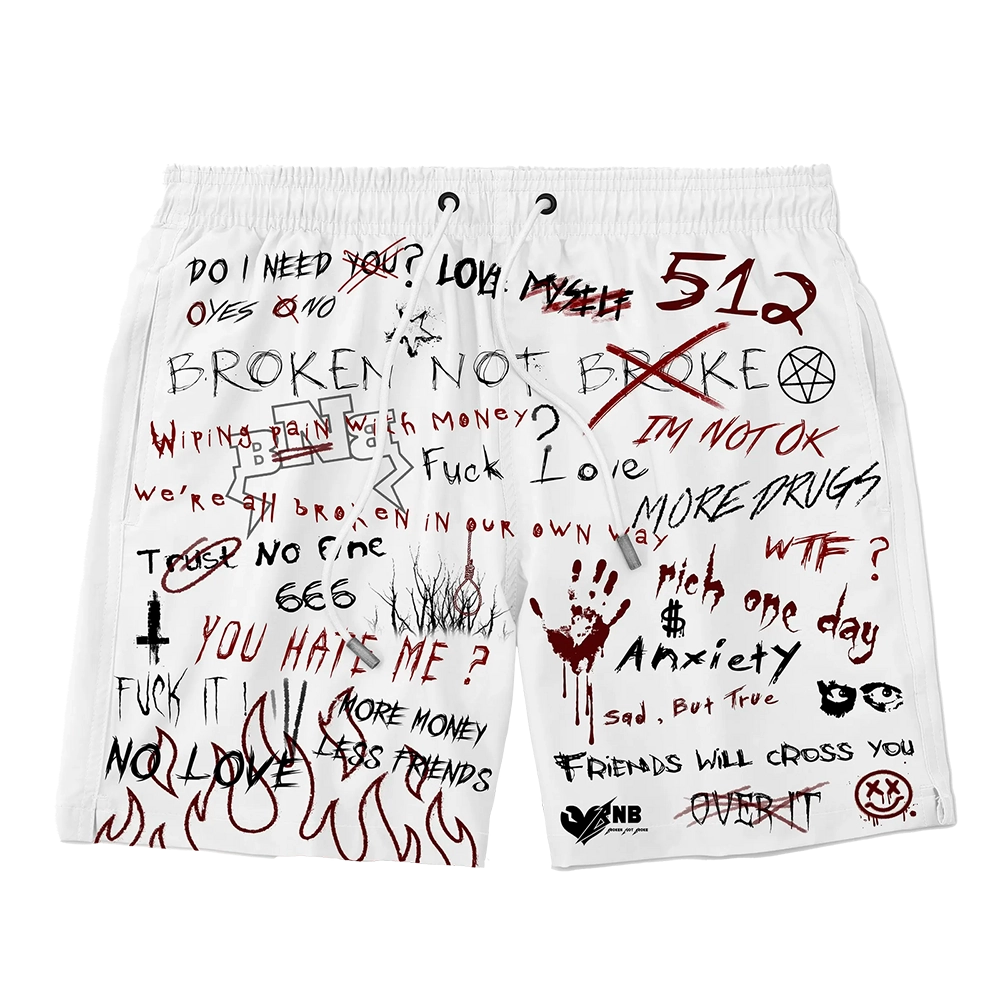 BROKE BUT NOT BROKE SHORTS