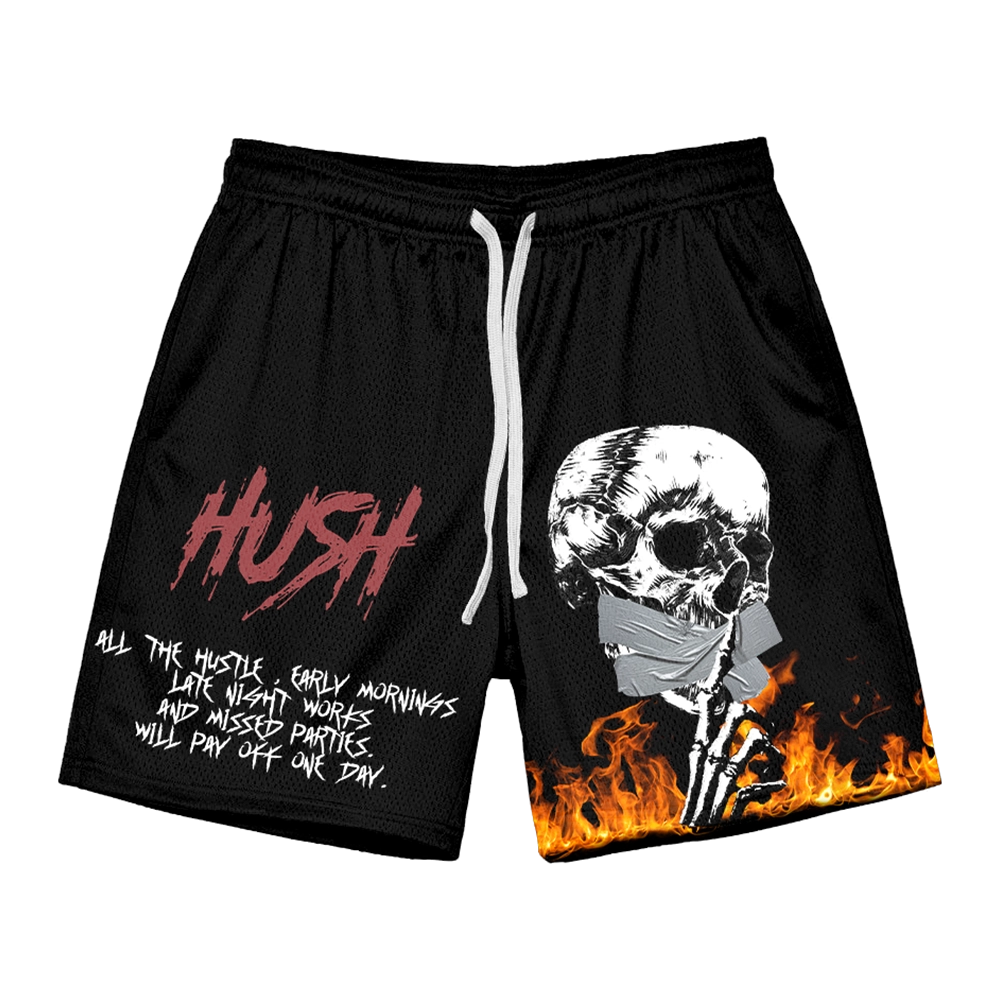 HUSH APPAREL MESH SHORTS