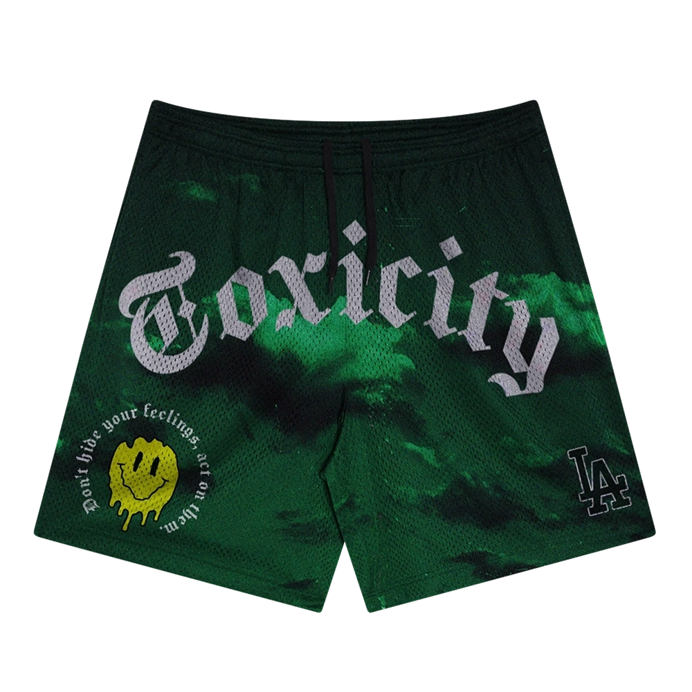 TOXICITY CONCEPT MESH SHORTS